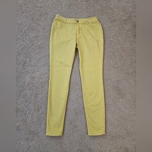 Cato Women's Size 6 Six Contemporary Yellow Women's Jeans